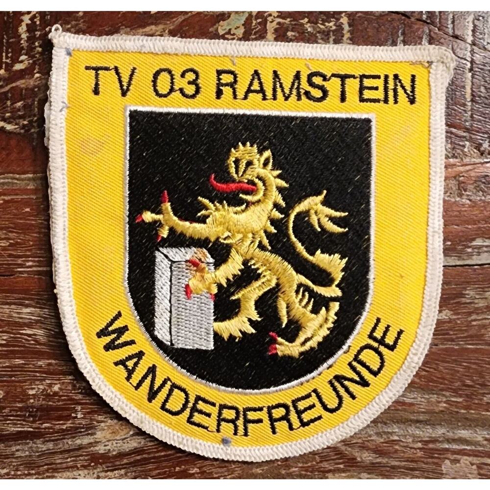 RARE - TV 03 Ramstein Wanderfreunde Patch - Germany Military